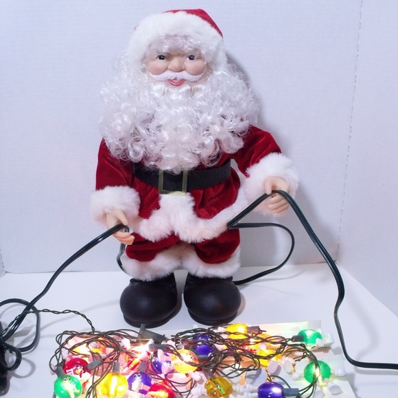 Mr Christmas Other - Mr Christmas "Show Me The Lights" Santa